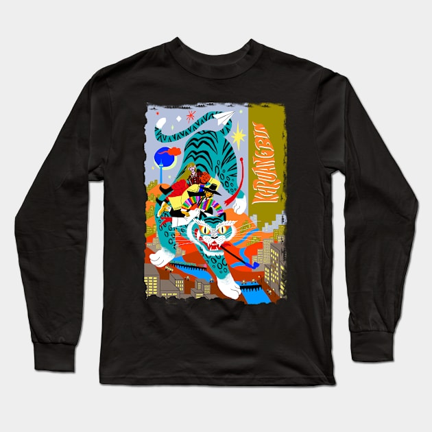 KHRUANGBIN BAND Long Sleeve T-Shirt by rahobisona